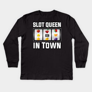 slot quin in town Kids Long Sleeve T-Shirt